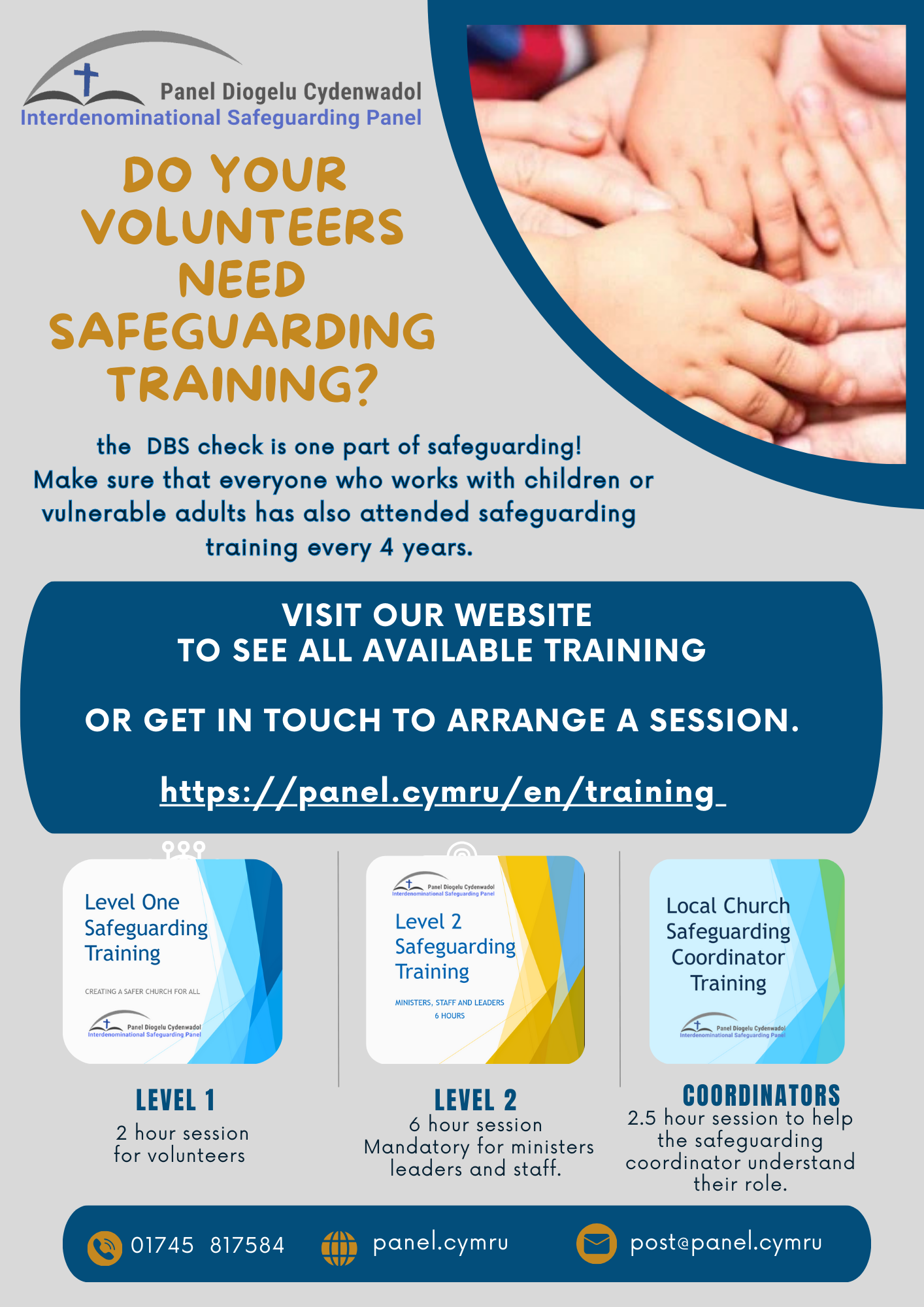 church grey eng training flyer